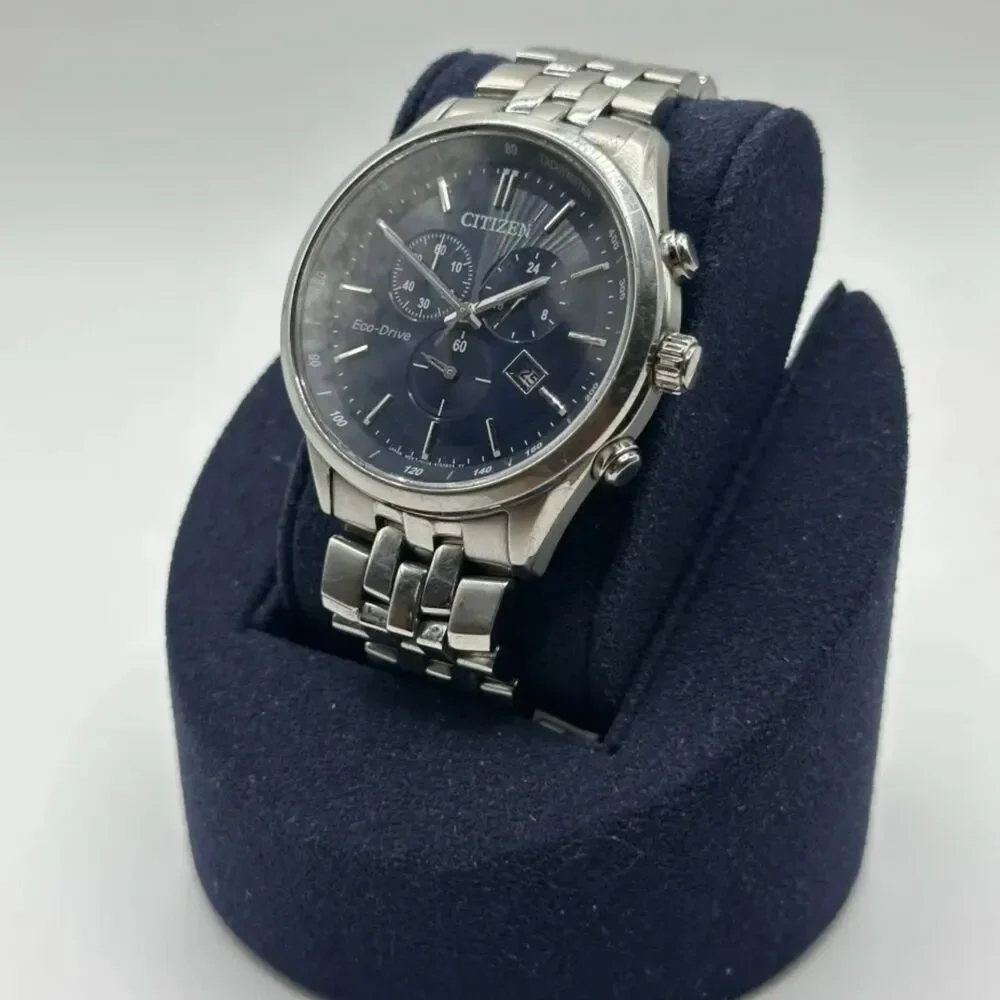 Citizen AT2141-52L Eco-Drive  Chronograph Blue Watch